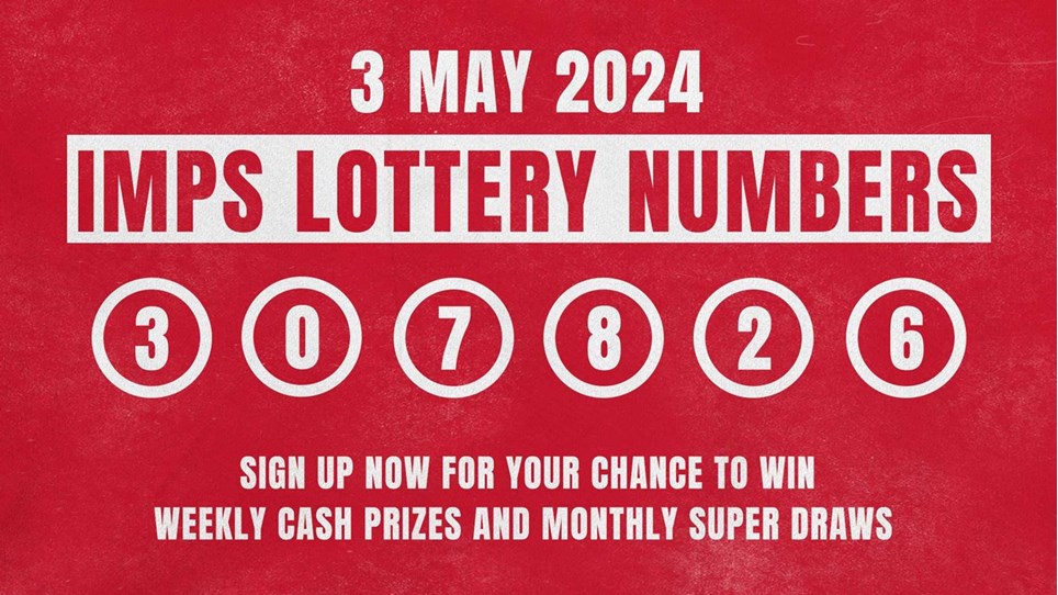 Imps lottery winning number - 3/5/24